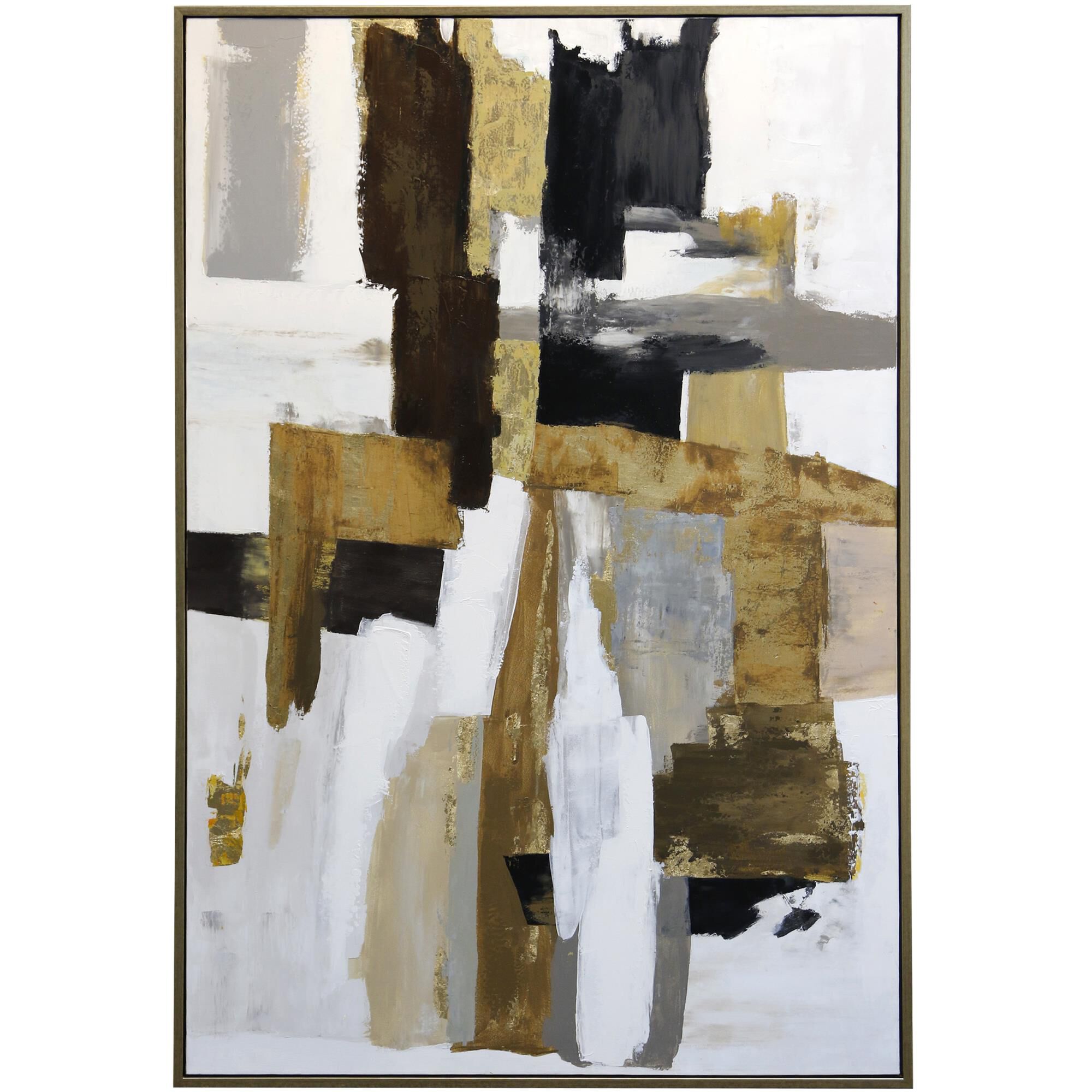 Shown in Black And White And Gold finish