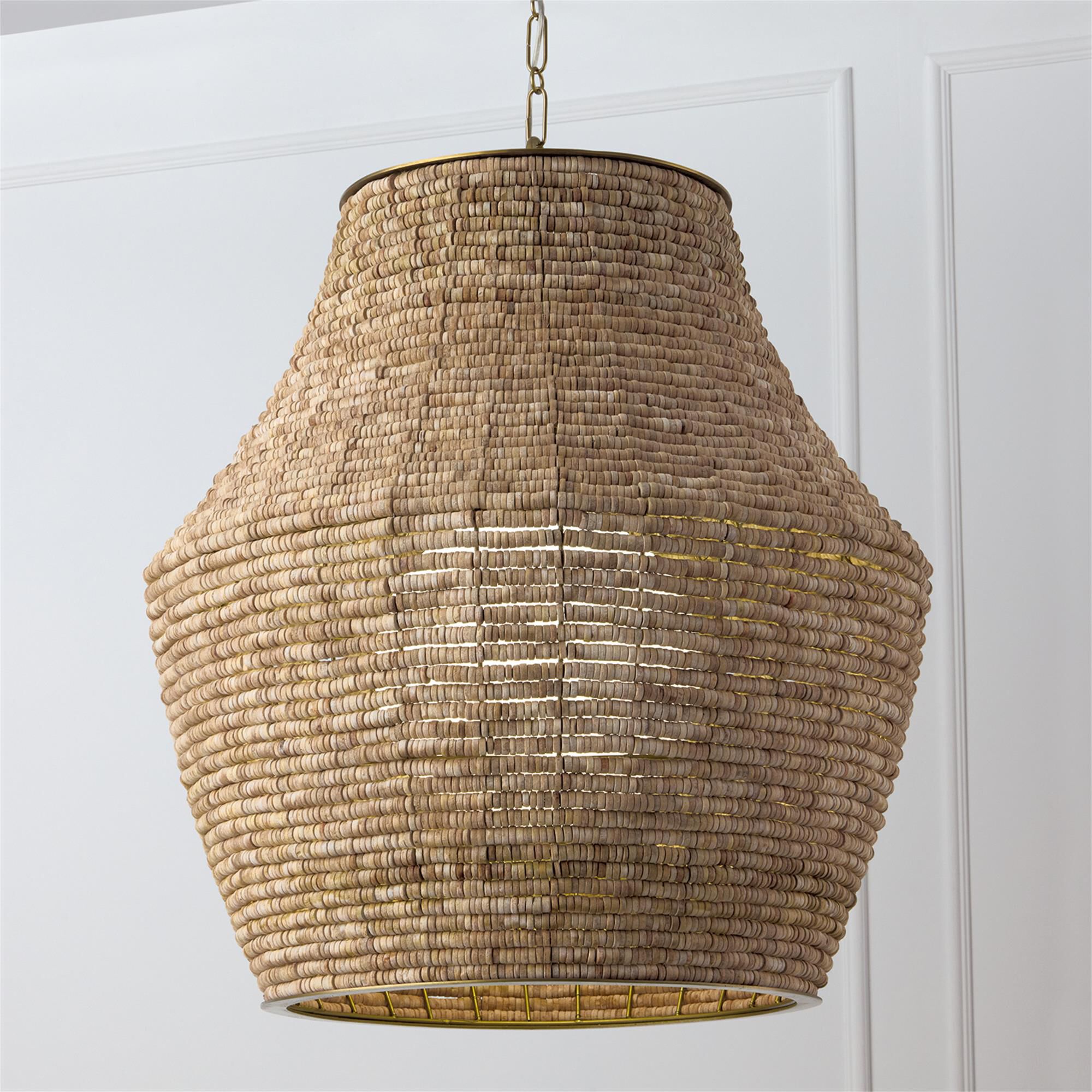 Shown in Light Fawn And Matte Brass finish and White  Globe glass