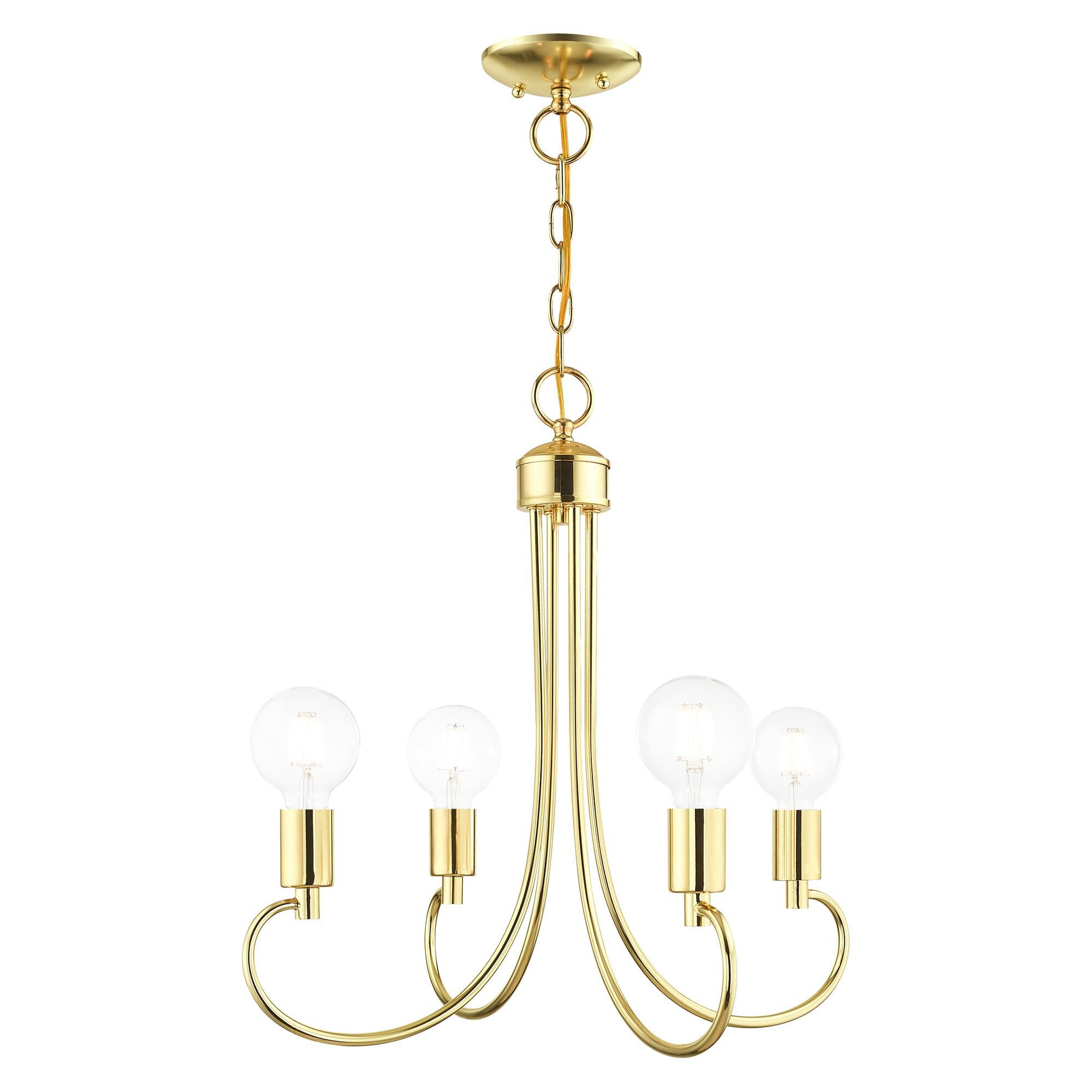 Shown in Polished Brass finish