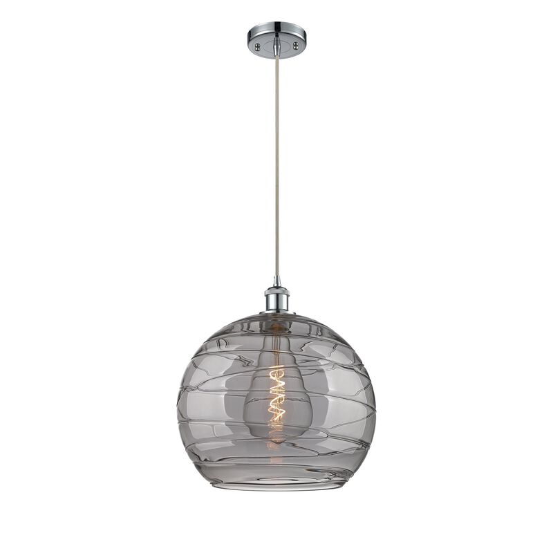 Bruno Marashlian Athens Deco Swirl 14 Inch Large Pendant by Innovations Lighting