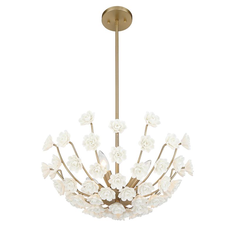 Breegan Jane Flores 20 Inch Mini Chandelier by Savoy House