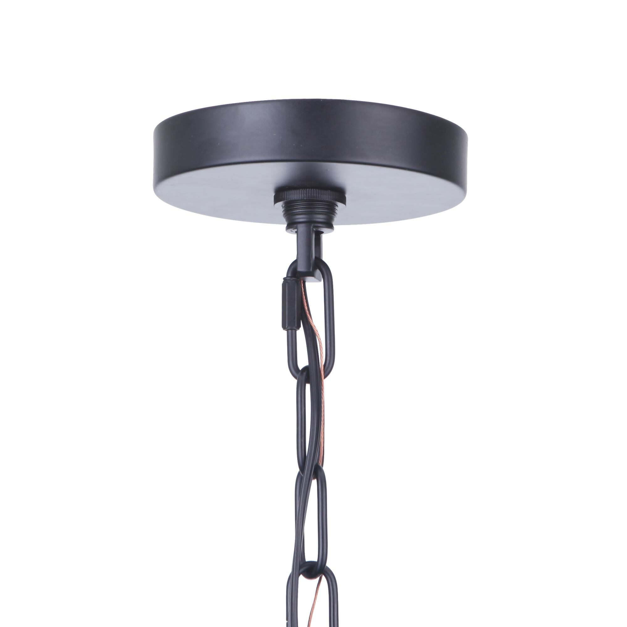 Larrson 17 Inch 6 Light Mini Chandelier by Craftmade