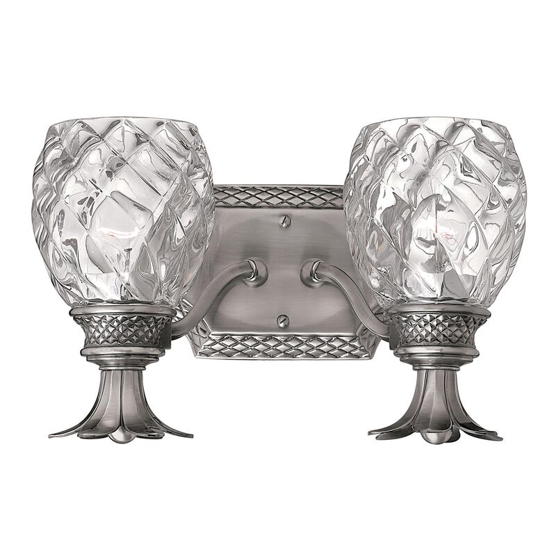 Plantation 13 Inch 2 Light Bath Vanity Light by Hinkley Lighting