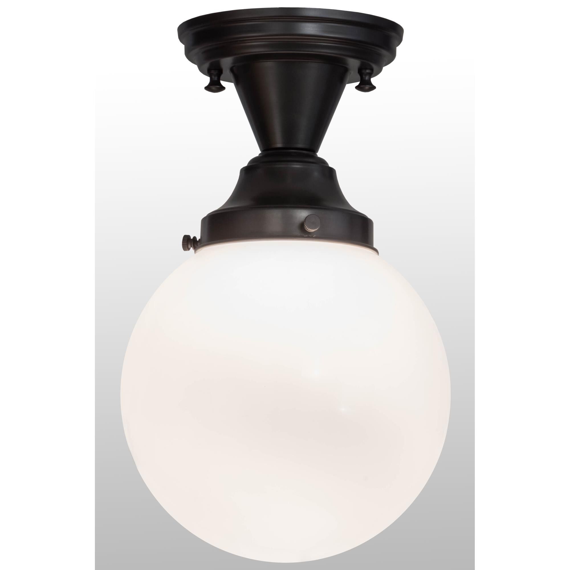 8 Inch 1 Light Flush Mount by Meyda Lighting