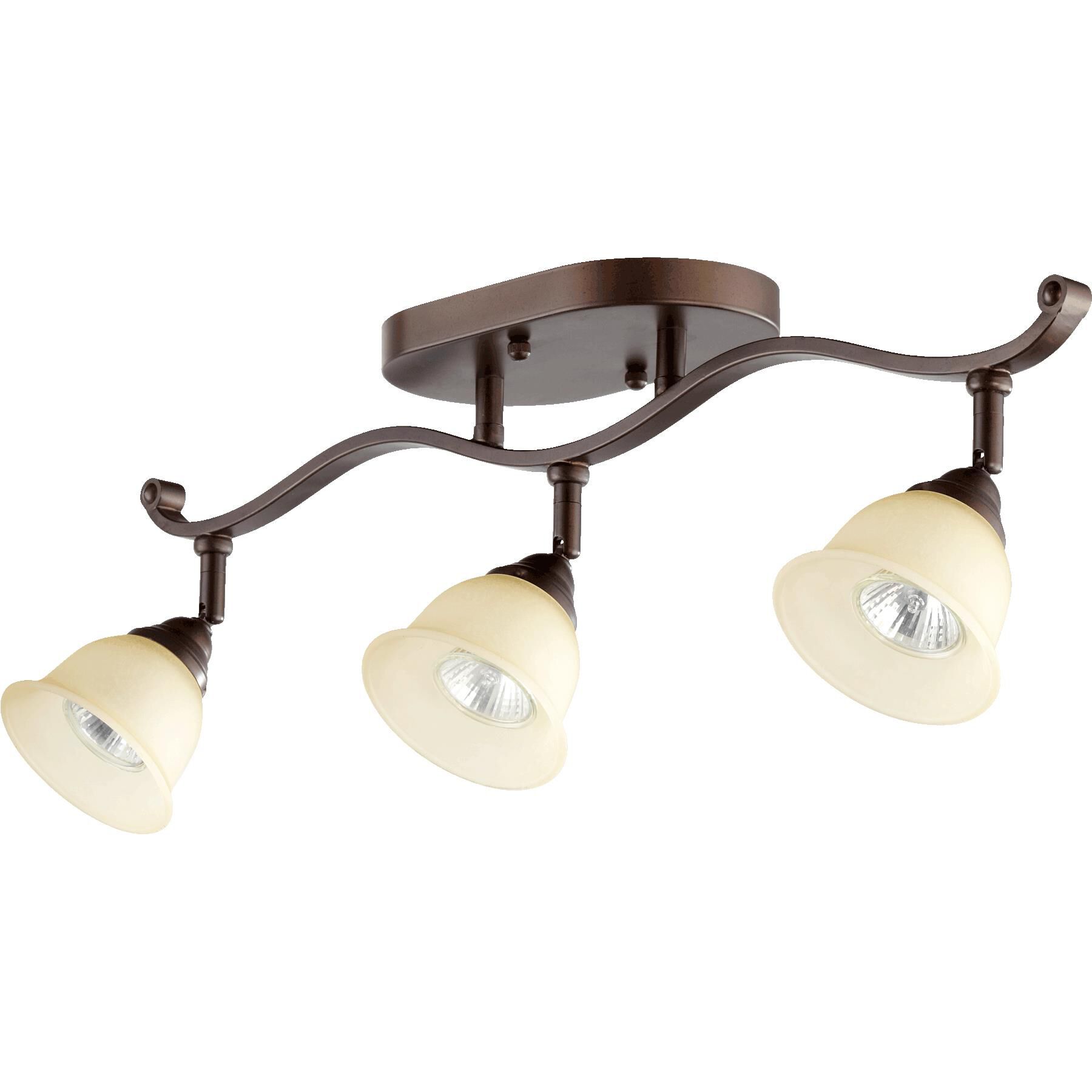 Bryant 23 Inch 3 Light Flush Mount by Quorum International