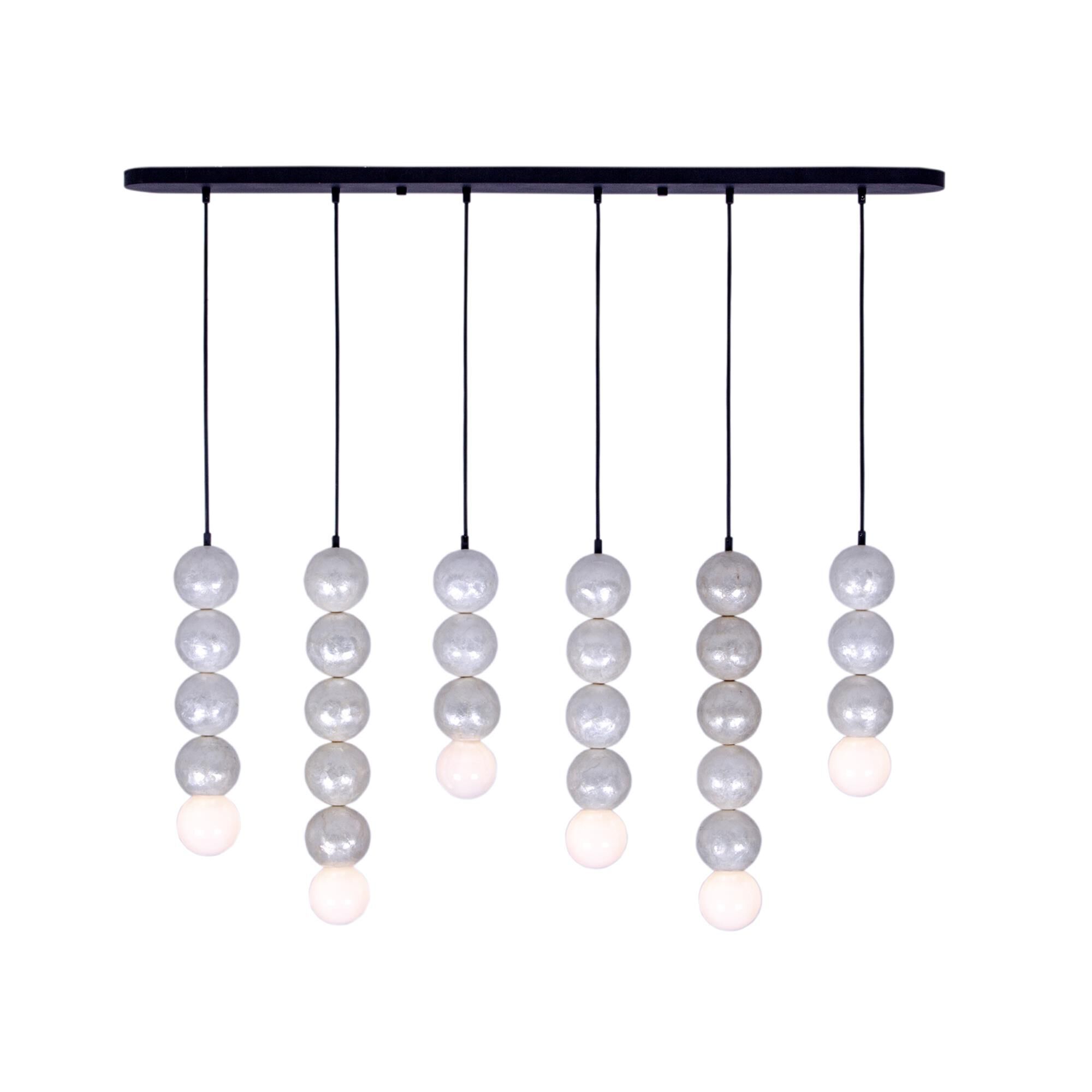 Pearls Linear Suspension Light by Kalco Lighting