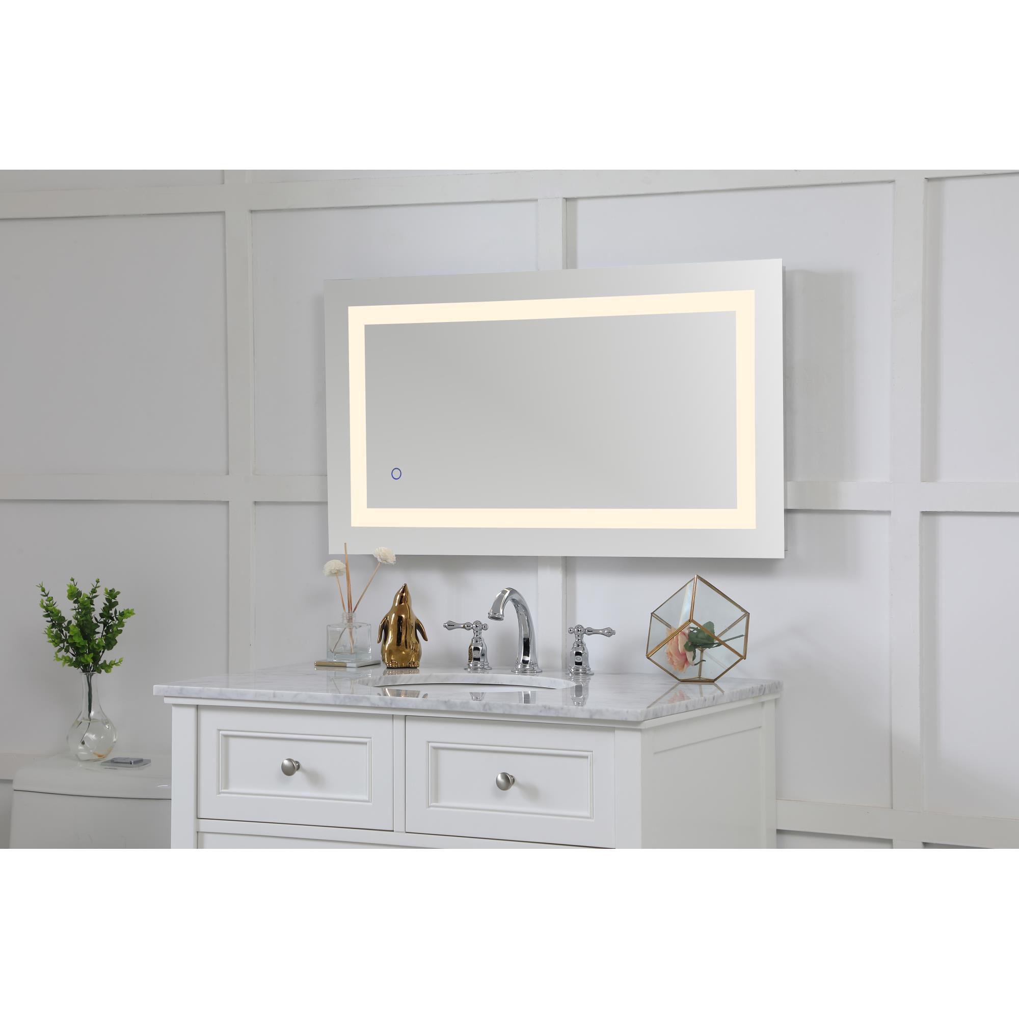 Helios LED Lighted Mirrors by Elegant Decor