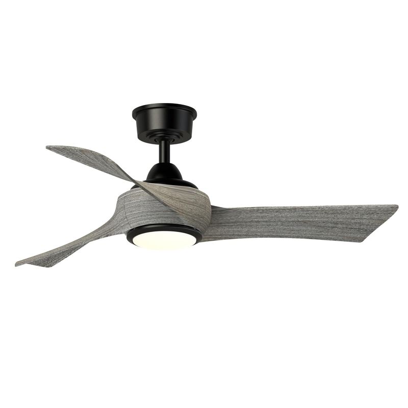 Wrap Custom 44 Inch Ceiling Fan with Light Kit by Fanimation