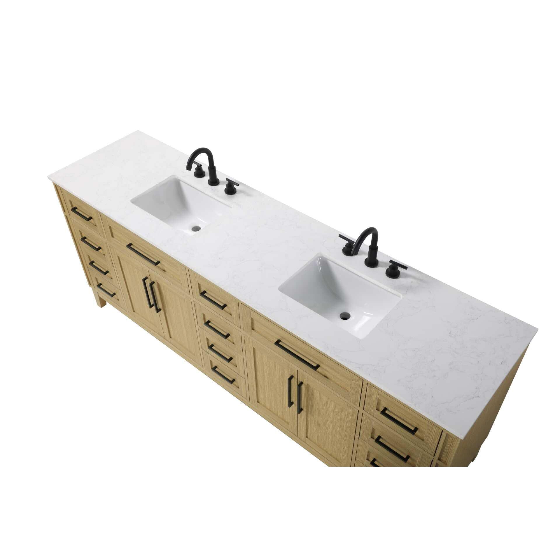 Virginia 84 Inch Bath Vanity by Elegant Decor