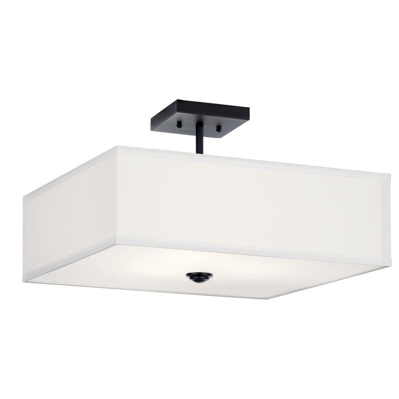 Shailene 18 Inch Semi Flush Mount by Kichler