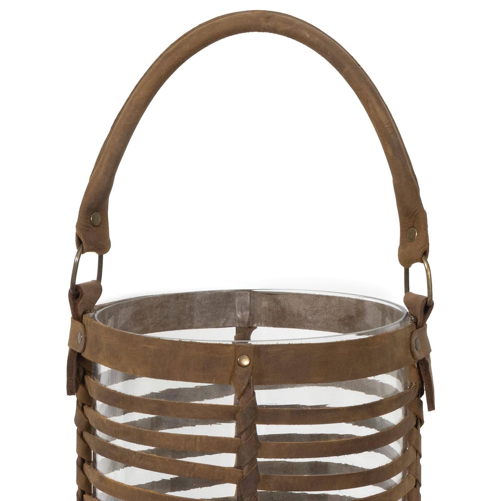 Shown in Brown finish and - None - shade