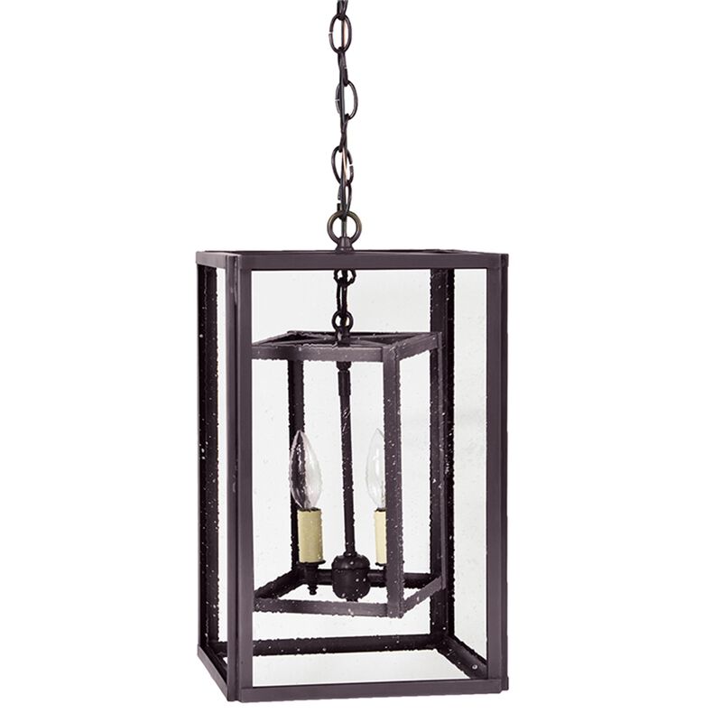 Transitional 16 Inch 2 Light Lantern Pendant by Northeast Lantern