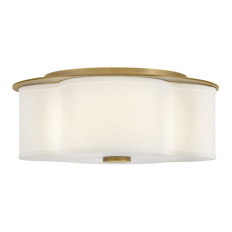 Delaney 20 Inch 3 Light Flush Mount by Hinkley