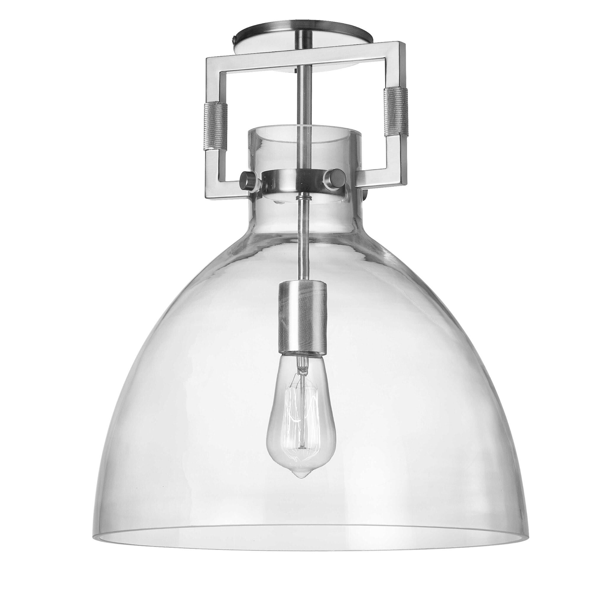 Liberty 13 Inch 1 Light Semi Flush Mount by Dainolite