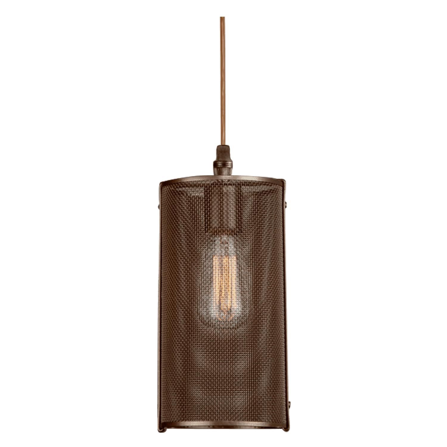 Shown in Flat Bronze finish and No Glass glass