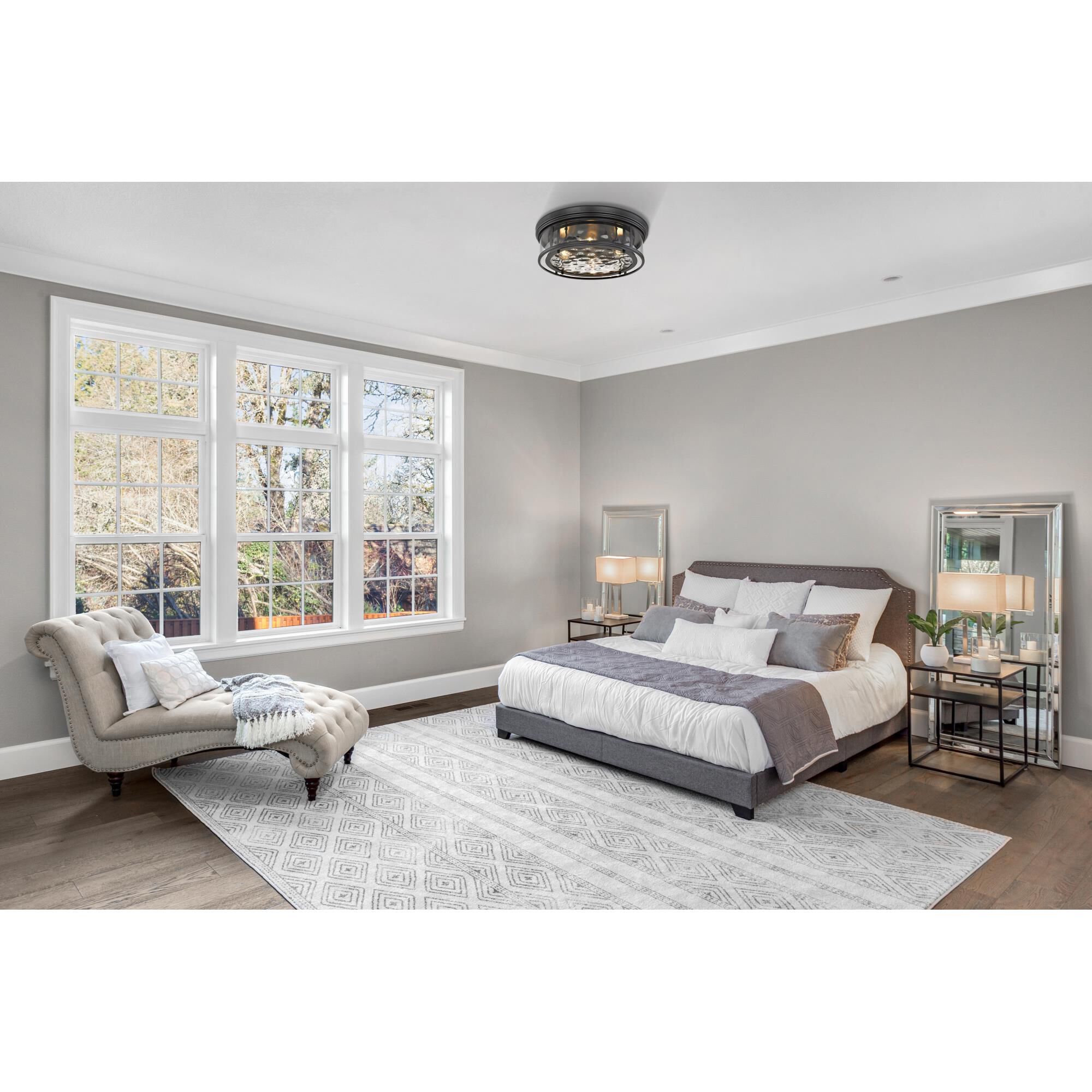 Clarion 20 Inch 4 Light Flush Mount by Z-Lite