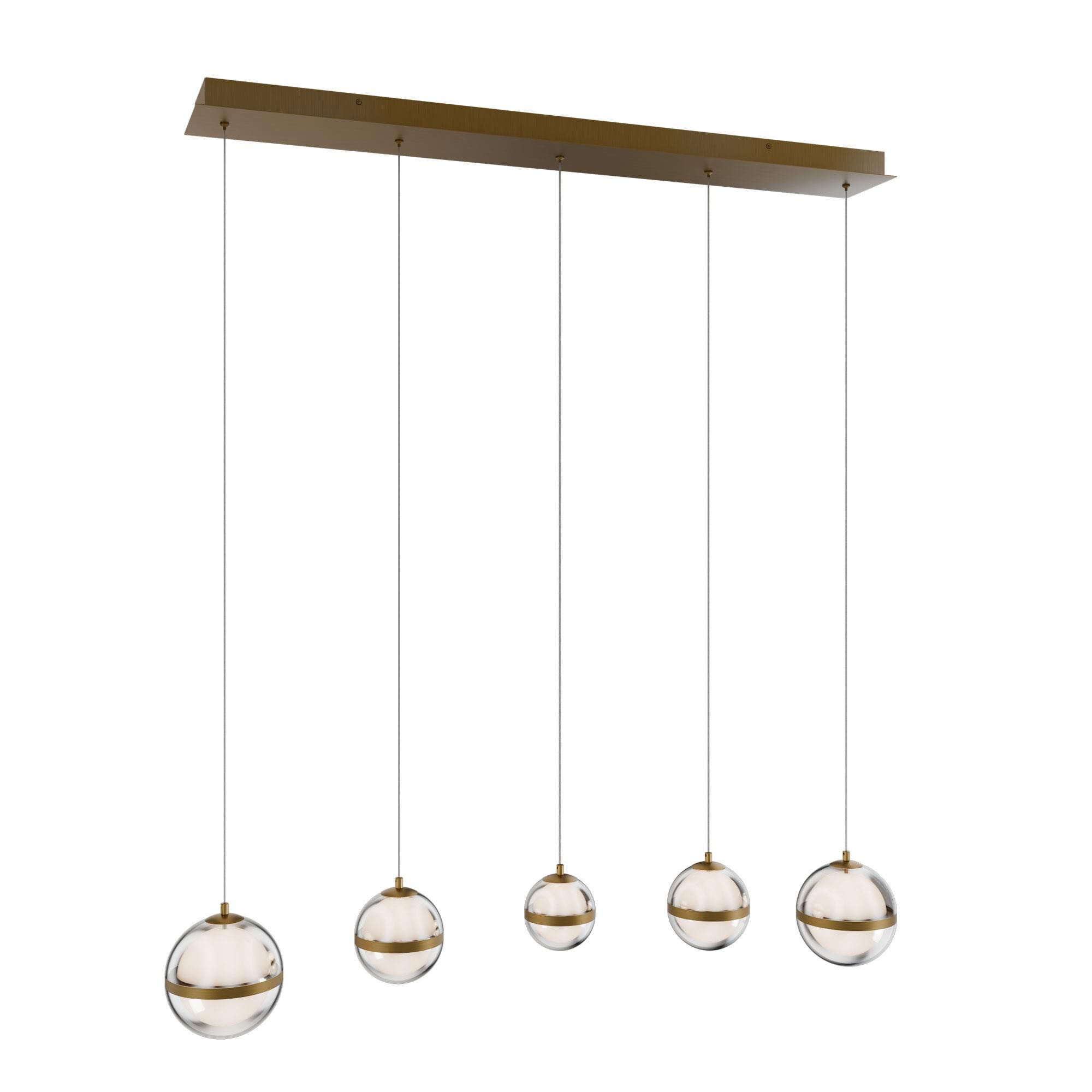 Cyllindra 6 Inch Multi Light Pendant by dweLED