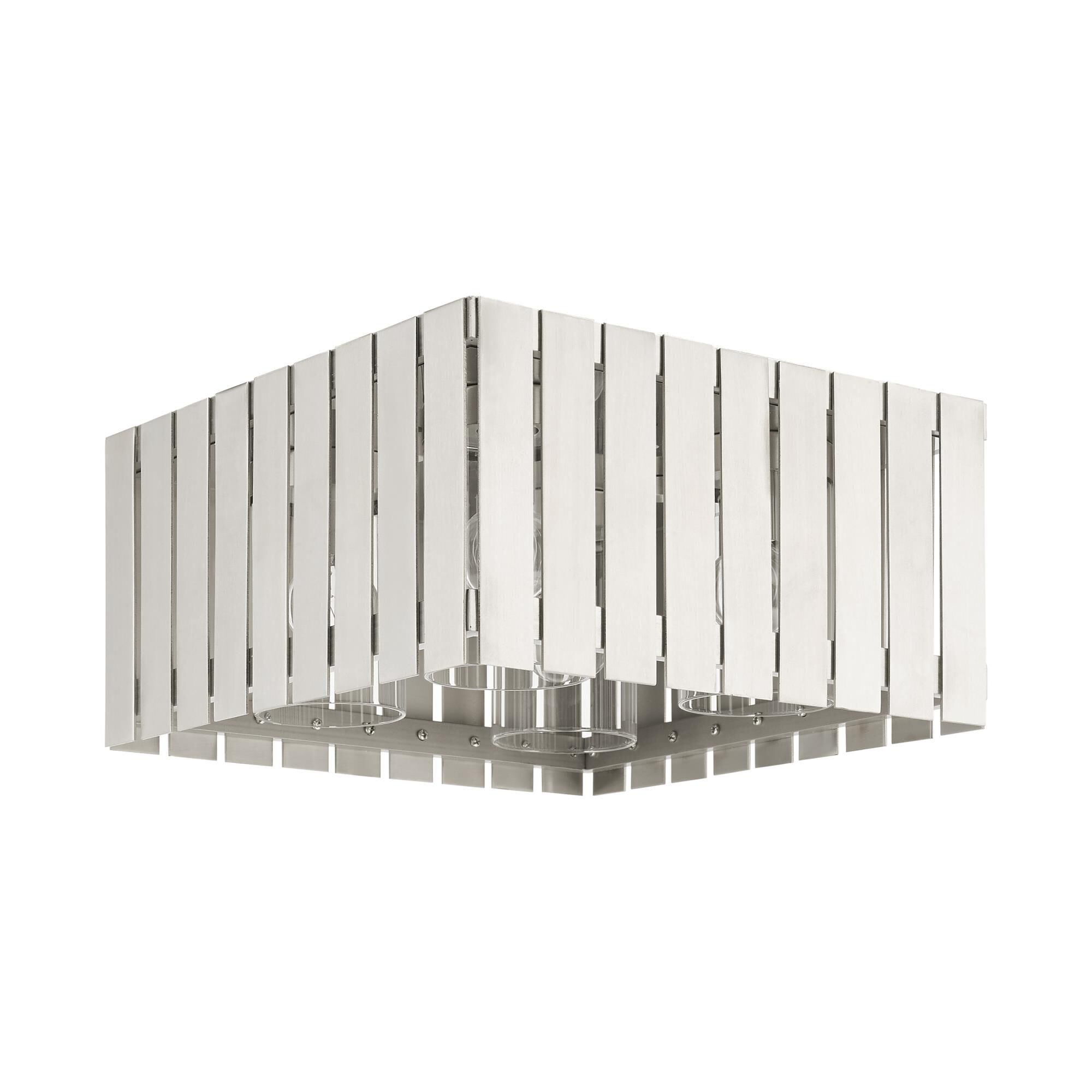 Greenwich 13 Inch 4 Light Outdoor Flush Mount by Livex Lighting