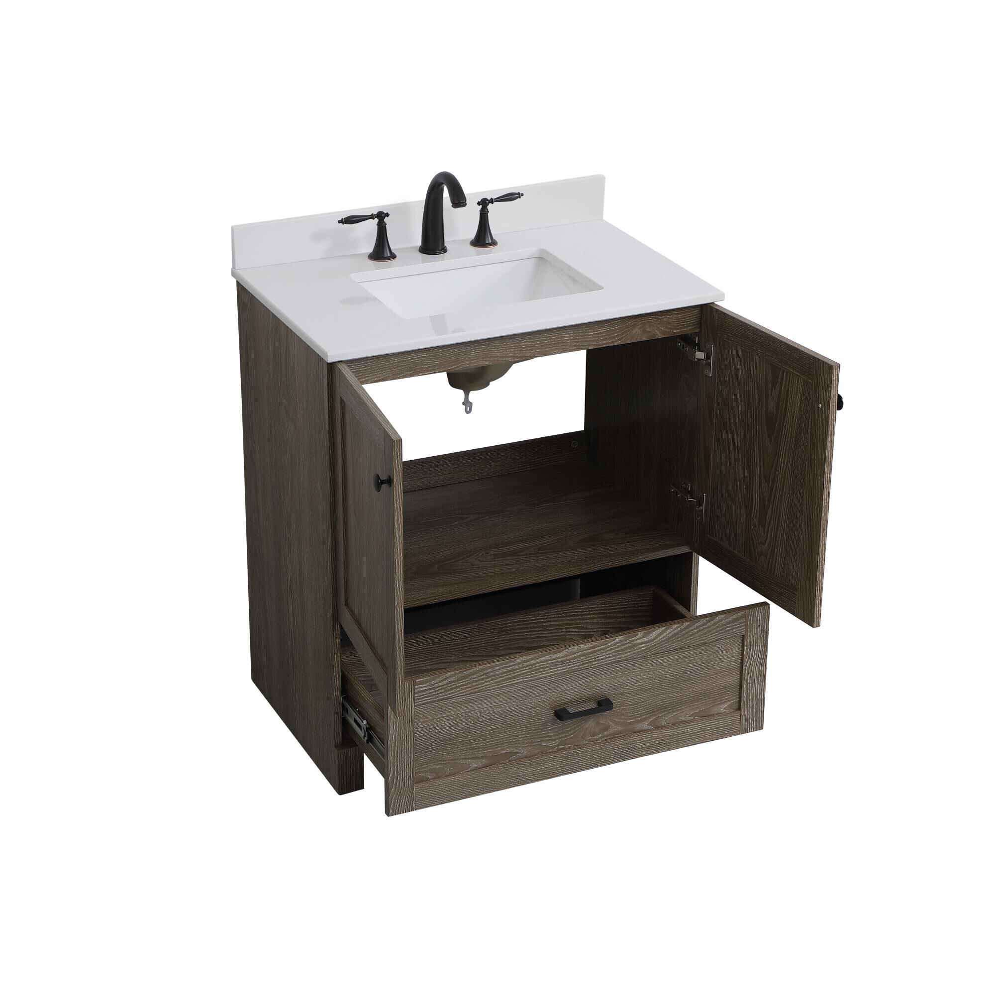 Soma 30 Inch Bath Vanity by Elegant Decor
