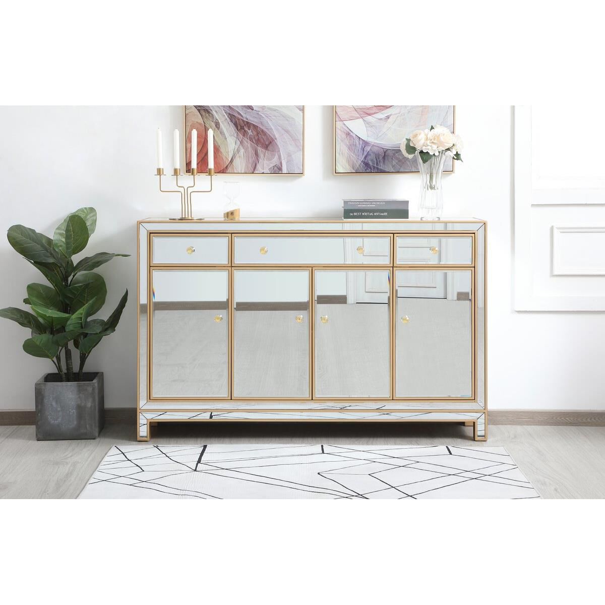 Reflexion Credenza by Elegant Decor