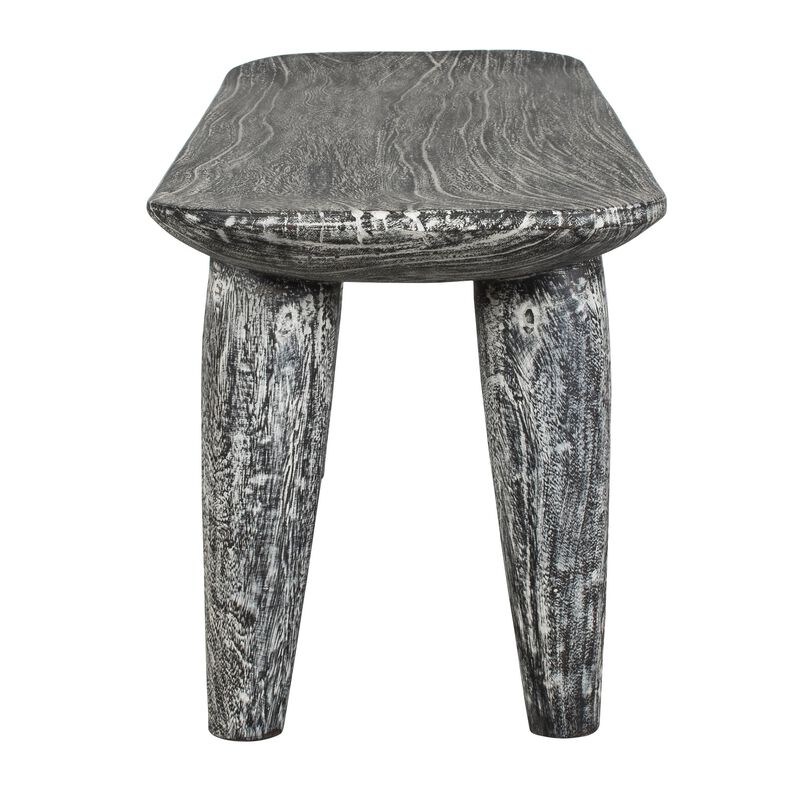 Fade To Black 48 Inch Bench by Uttermost
