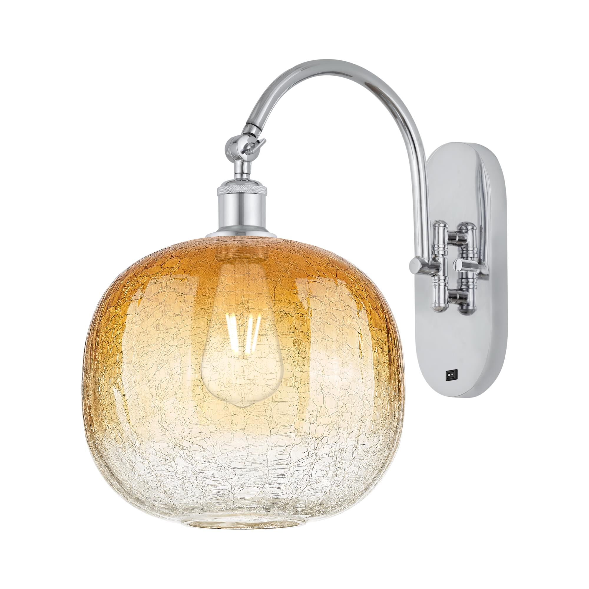 Bruno Marashlian Brookhaven Sphere 11 Inch Wall Swing Lamp by Innovations Lighting