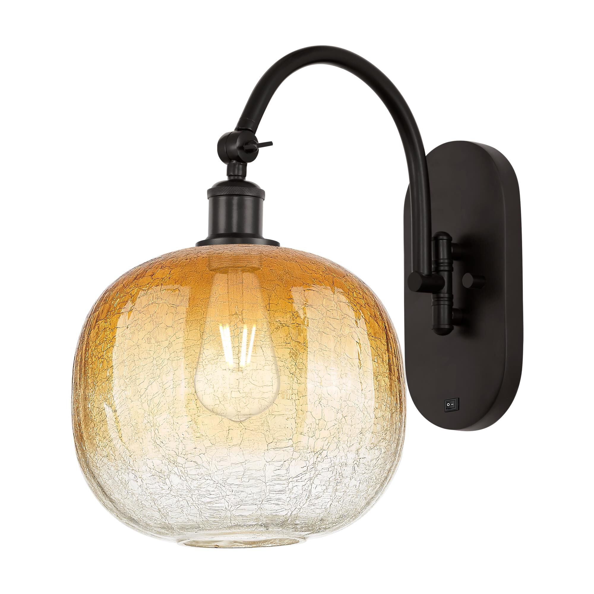 Bruno Marashlian Brookhaven Sphere 11 Inch Wall Swing Lamp by Innovations Lighting
