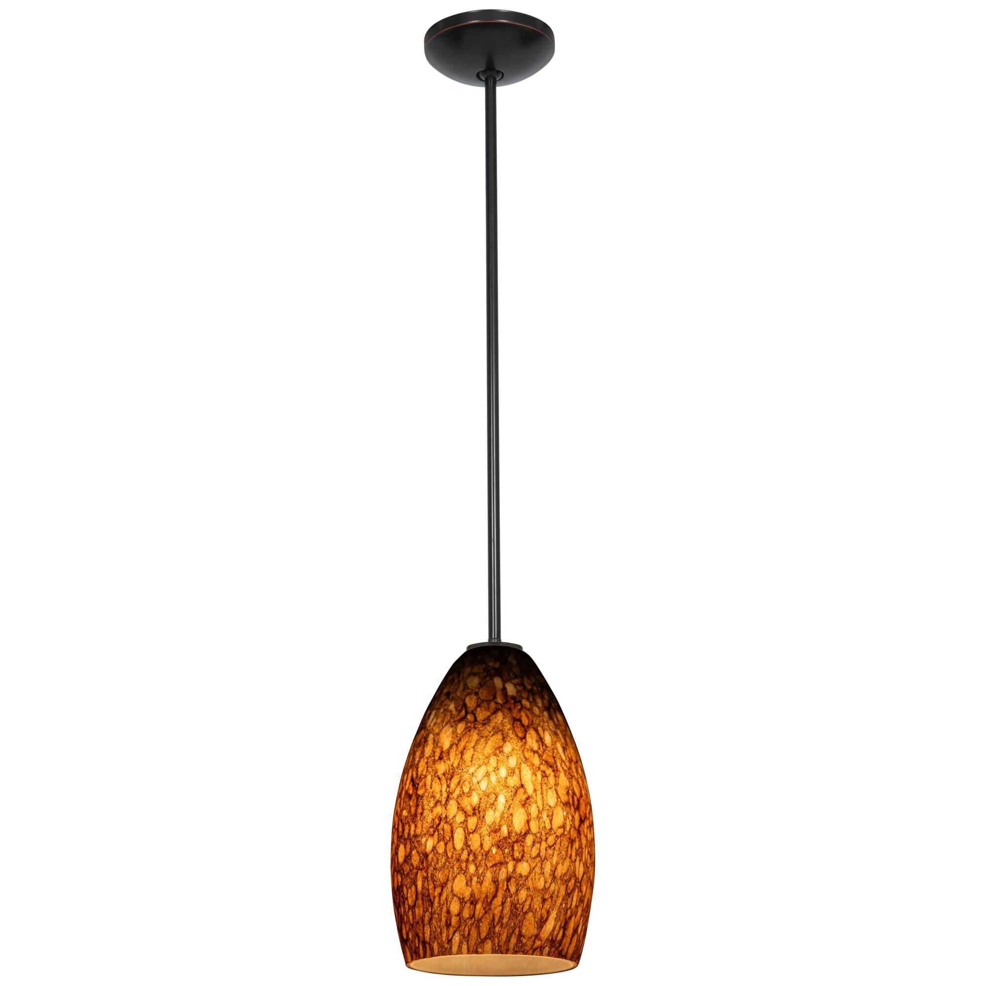 Champagne 9 Inch Mini Pendant by Access Lighting