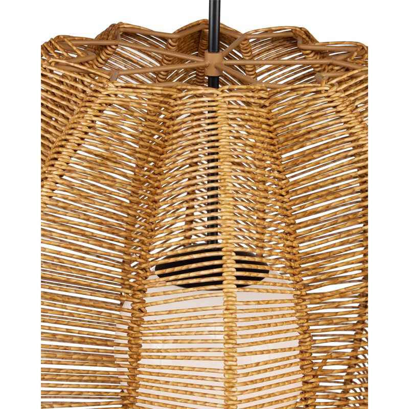 Barbary 33 Inch Outdoor Hanging Lantern by Currey and Company