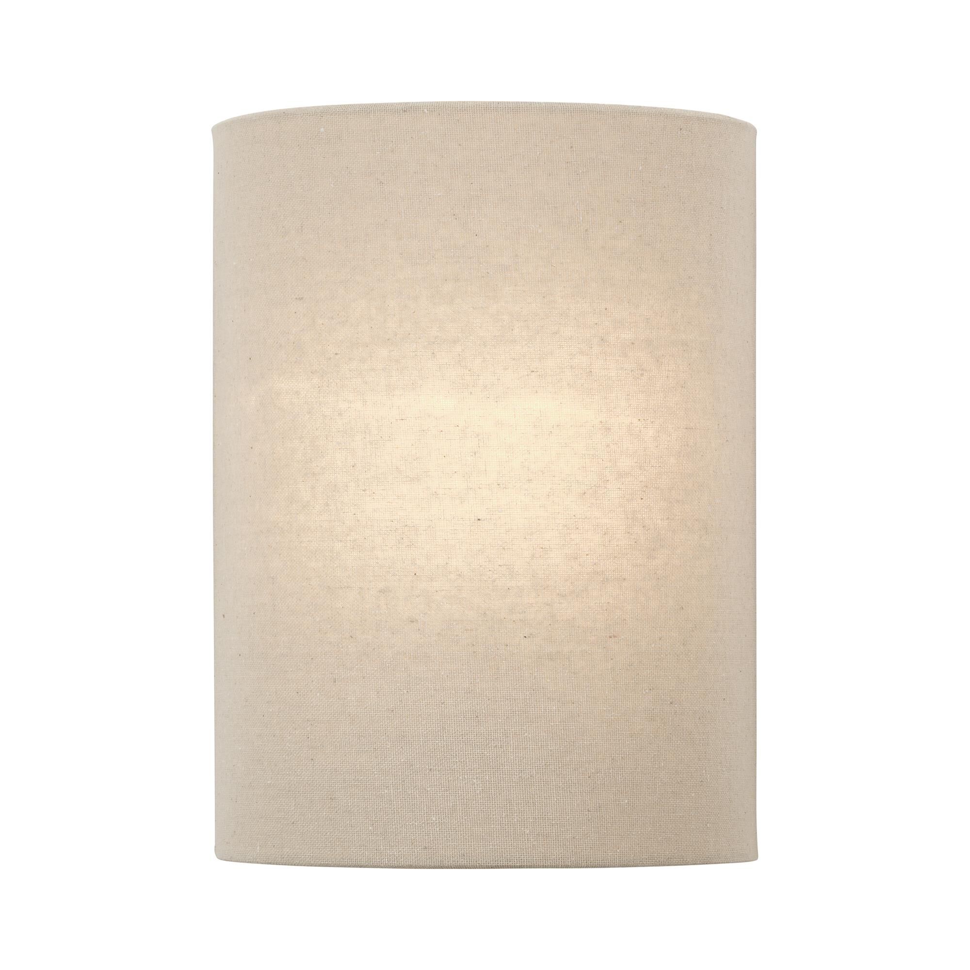 Shown in Antique Gold Leaf finish and Hand Crafted Parchment Color Hardback Fabric shade