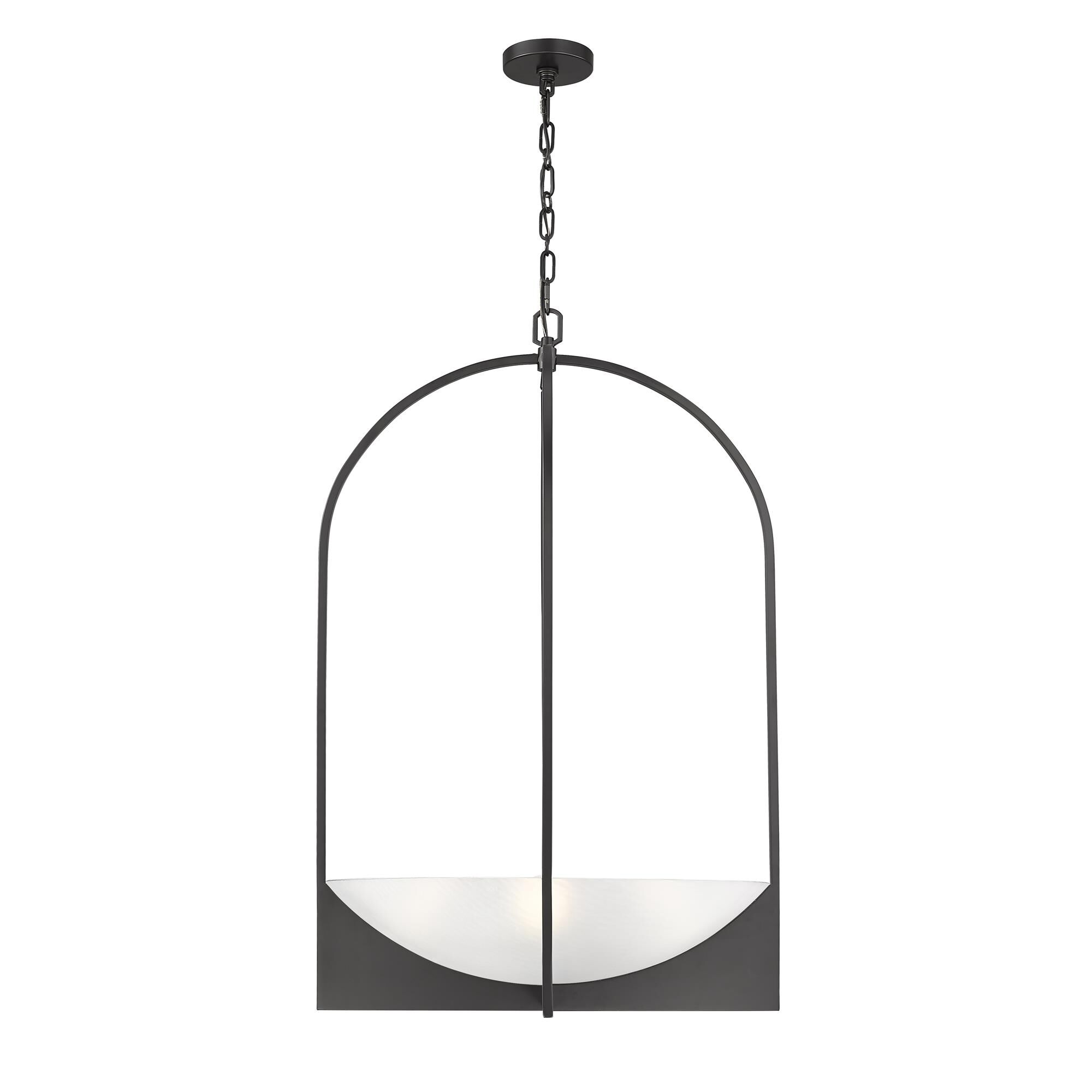 Shown in Matte Black finish and Sand Blast glass and Sand Blast shade