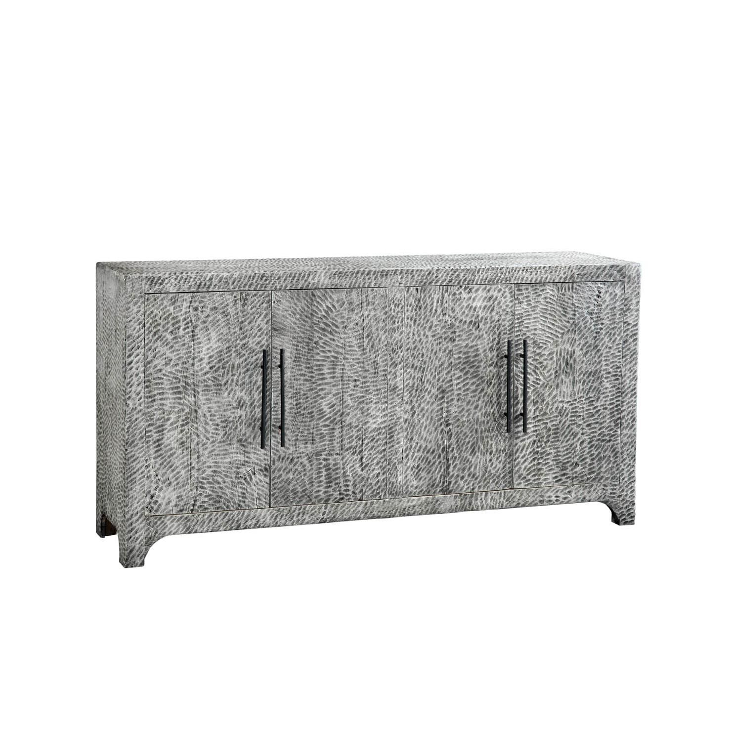Shown in Sandblasted Rustic Grey finish