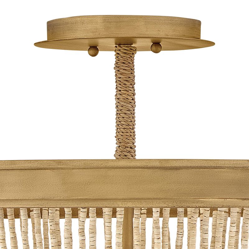 Tula 22 Inch 4 Light Semi Flush Mount by Hinkley