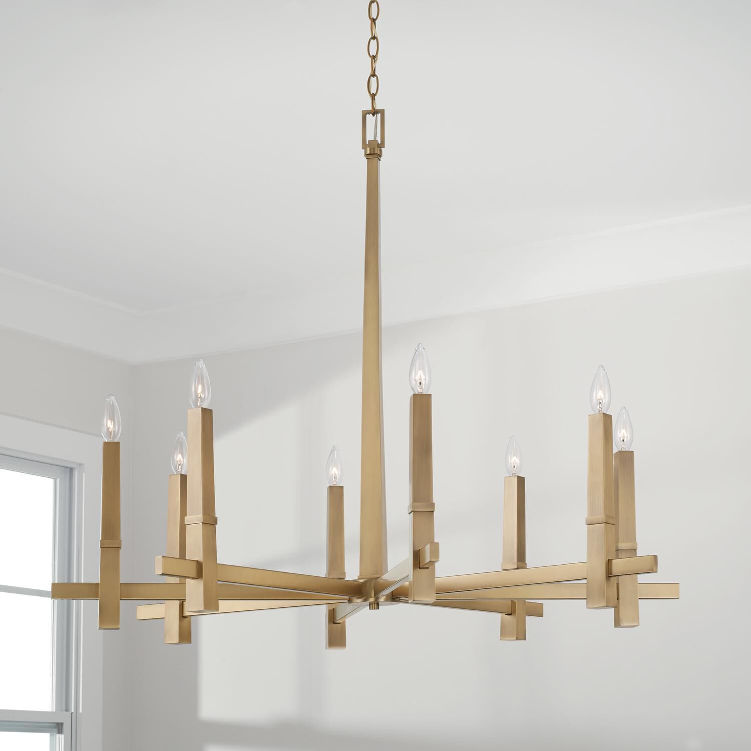 Blake 39 Inch 8 Light Chandelier by Capital Lighting Fixture Company