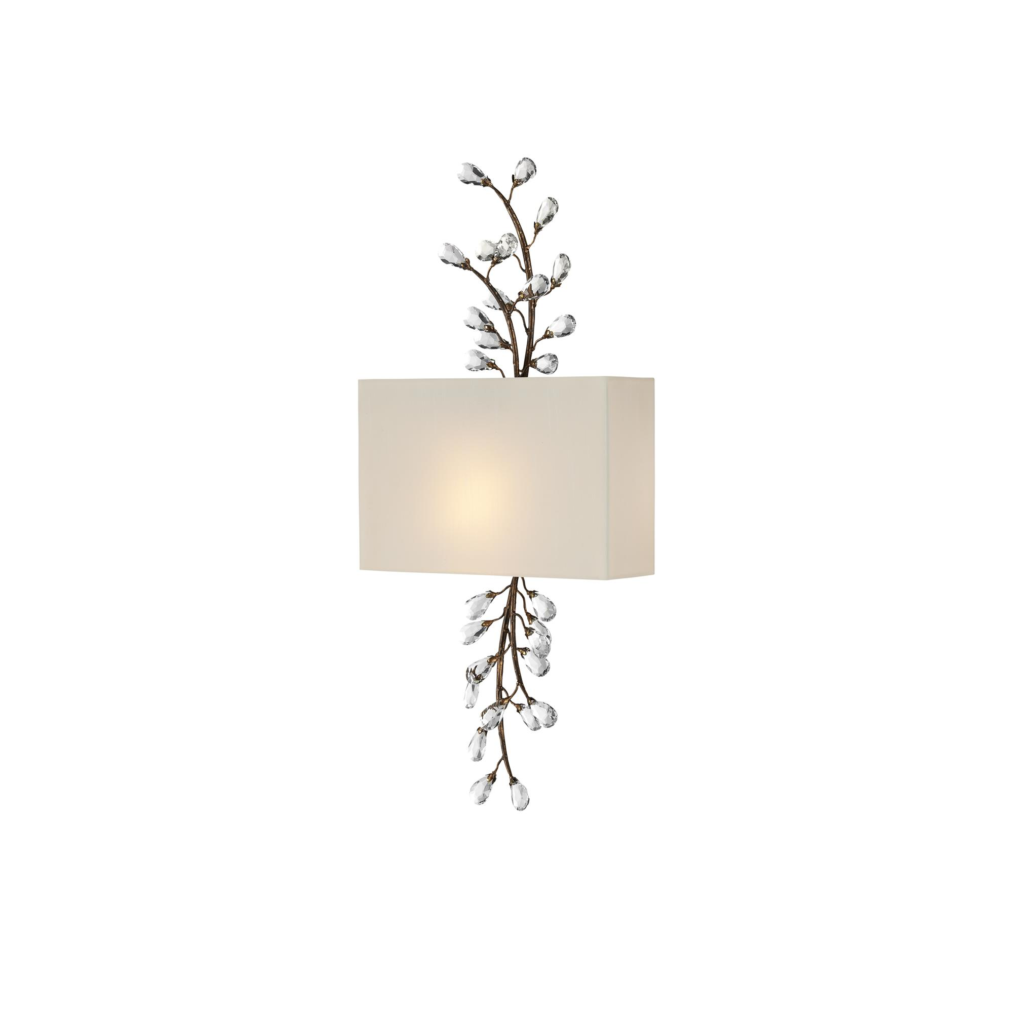 Crystal Bud Large Wall Sconce,