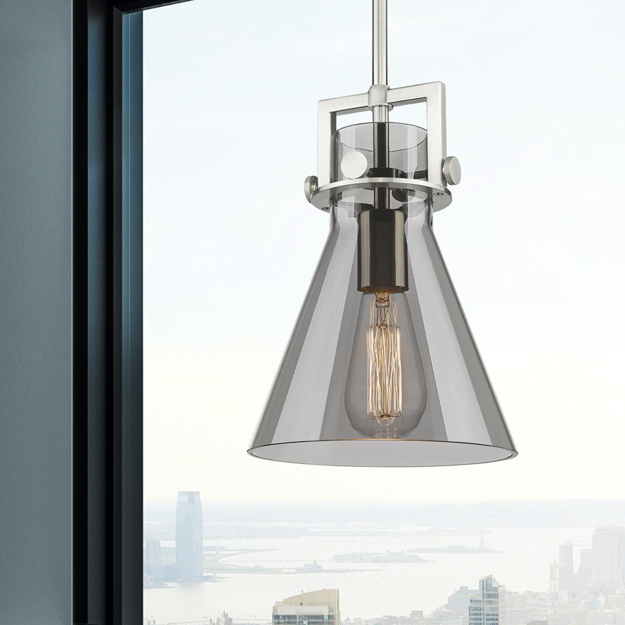 Bruno Marashlian Newton Cone 8 Inch Mini Pendant by Innovations Lighting