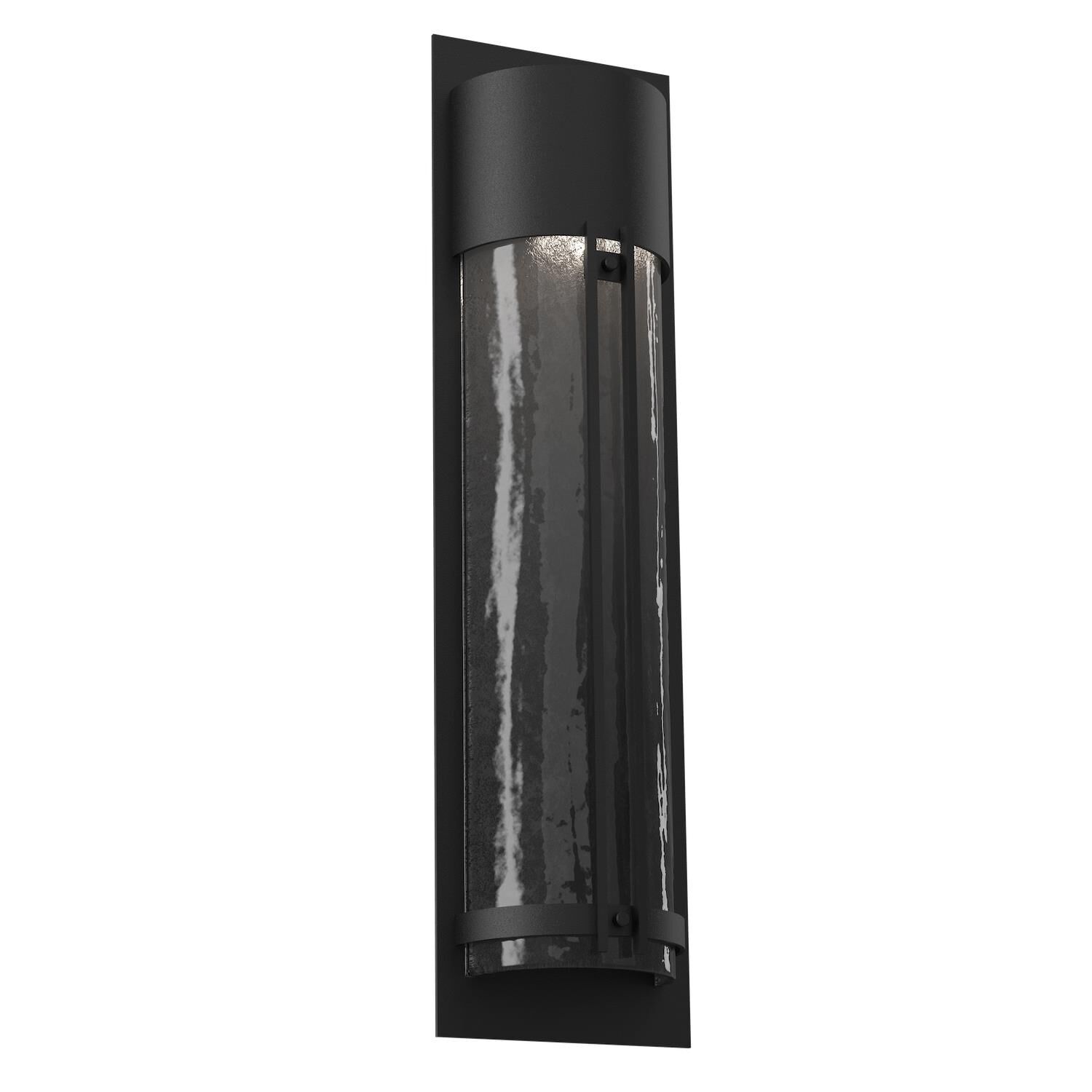 Shown in Textured Black finish and Smoke Granite glass