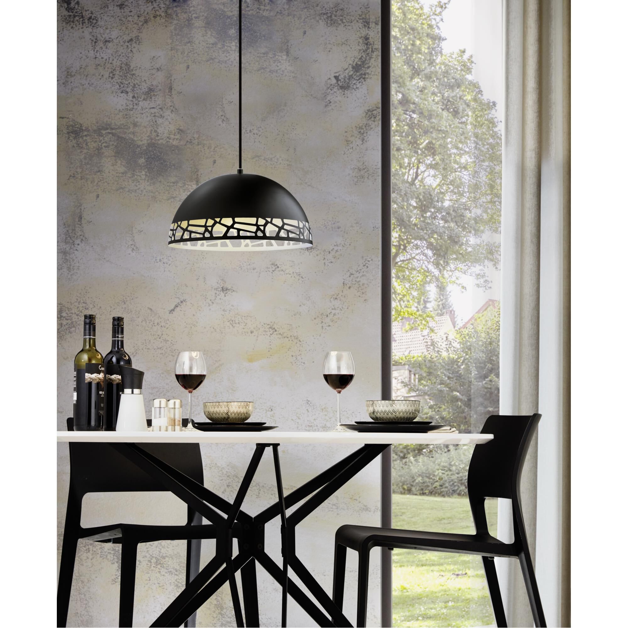 Eglo Lighting Savignano 15 Inch Large Pendant