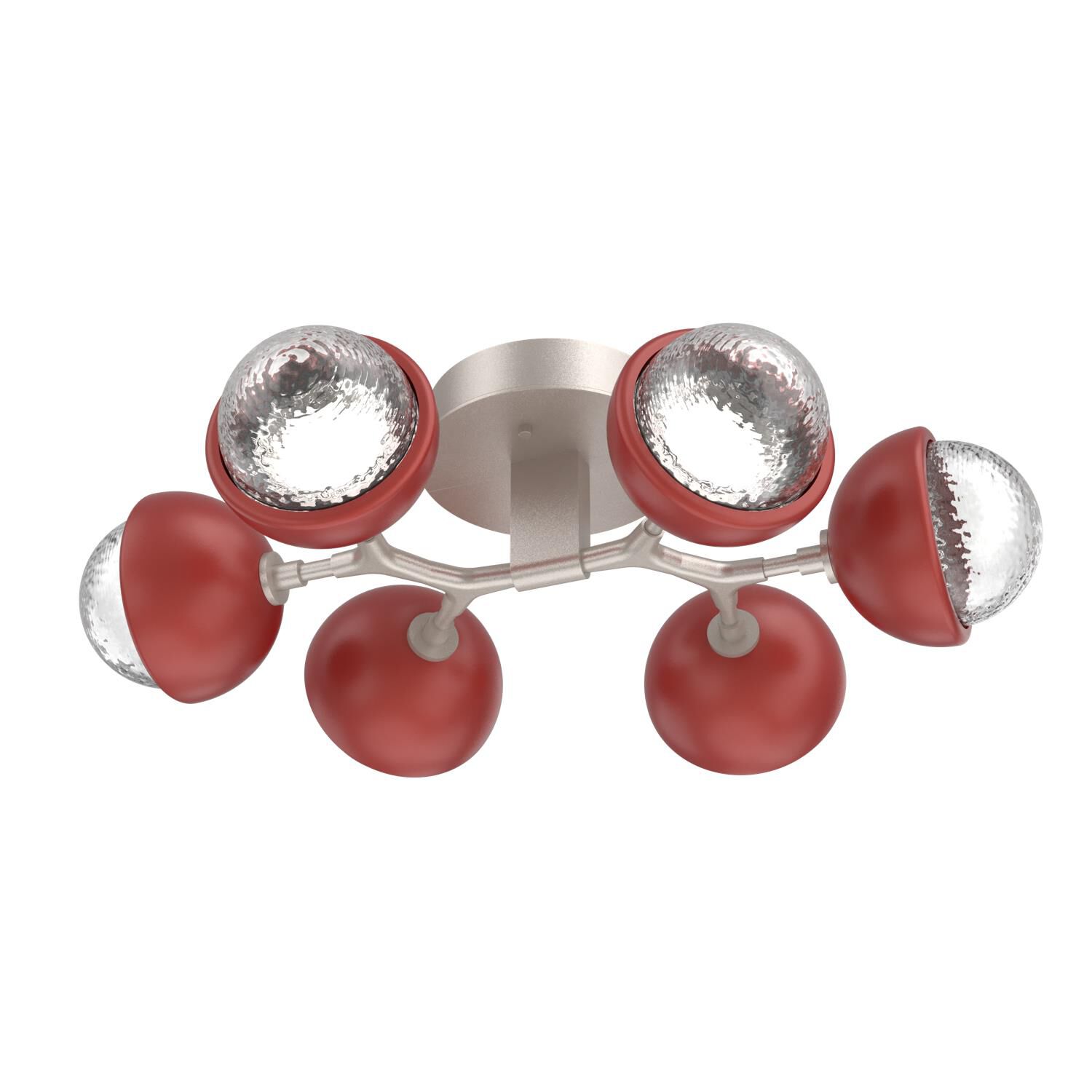 Levi Wilson Cabochon 27 Inch Flush Mount by Hammerton Studio