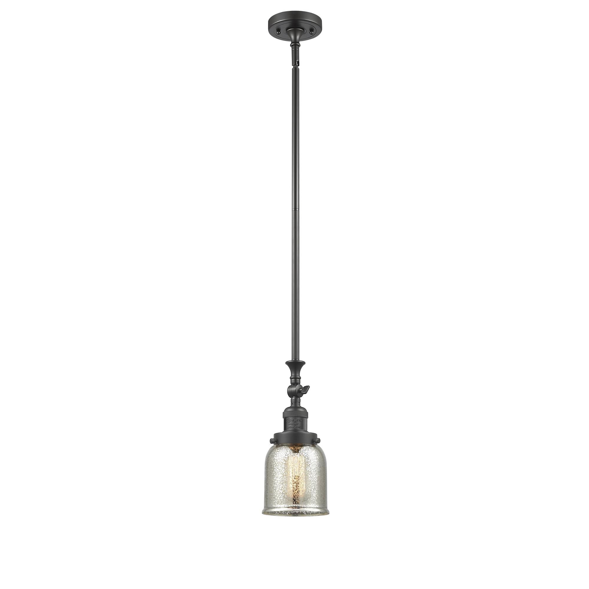 Shown in Oil Rubbed Bronze finish and Silver Mercury glass