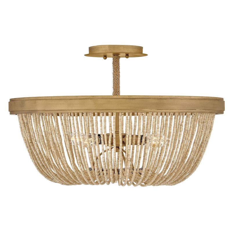 Tula 22 Inch 4 Light Semi Flush Mount by Hinkley