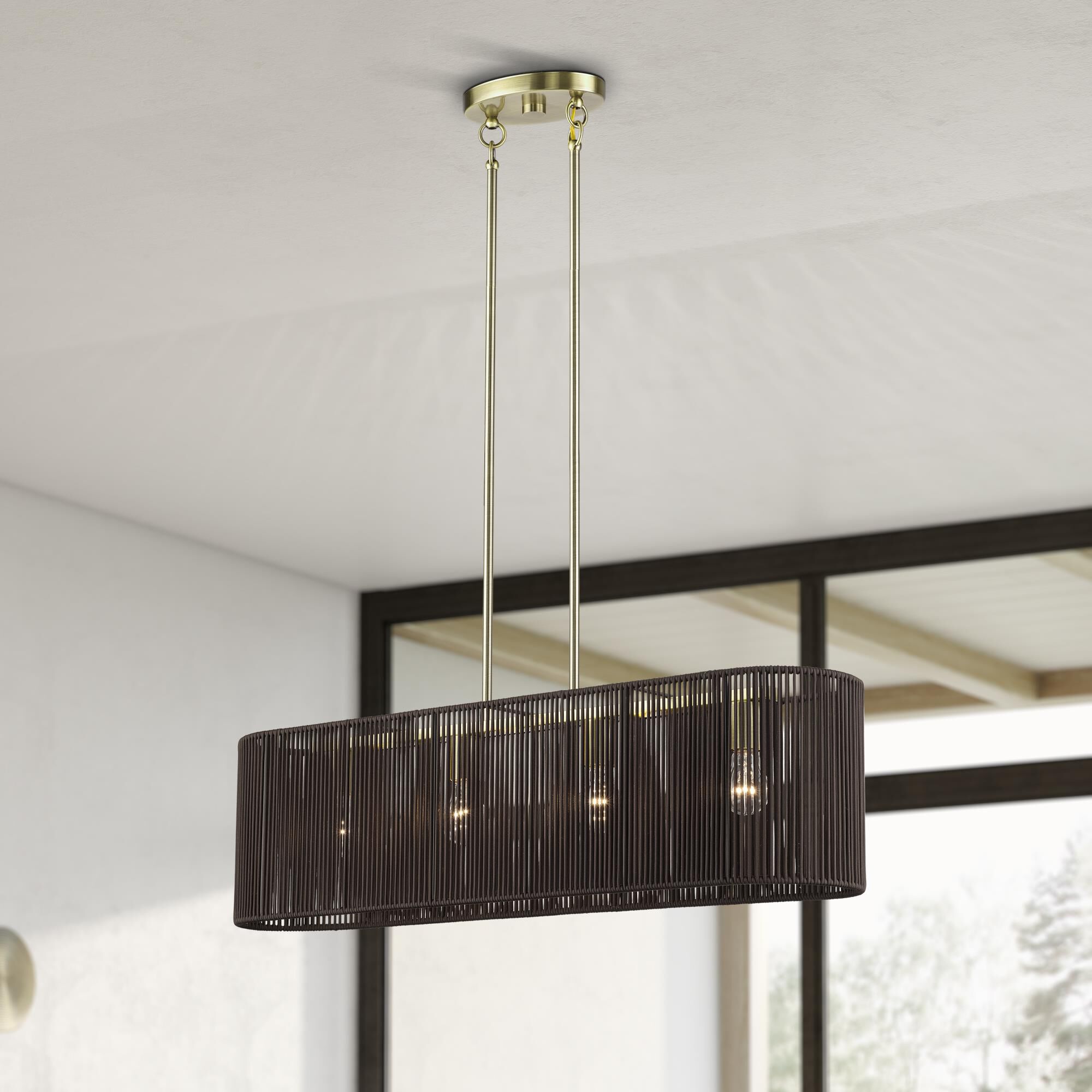 Acordia 36 Inch Linear Suspension Light by Livex Lighting