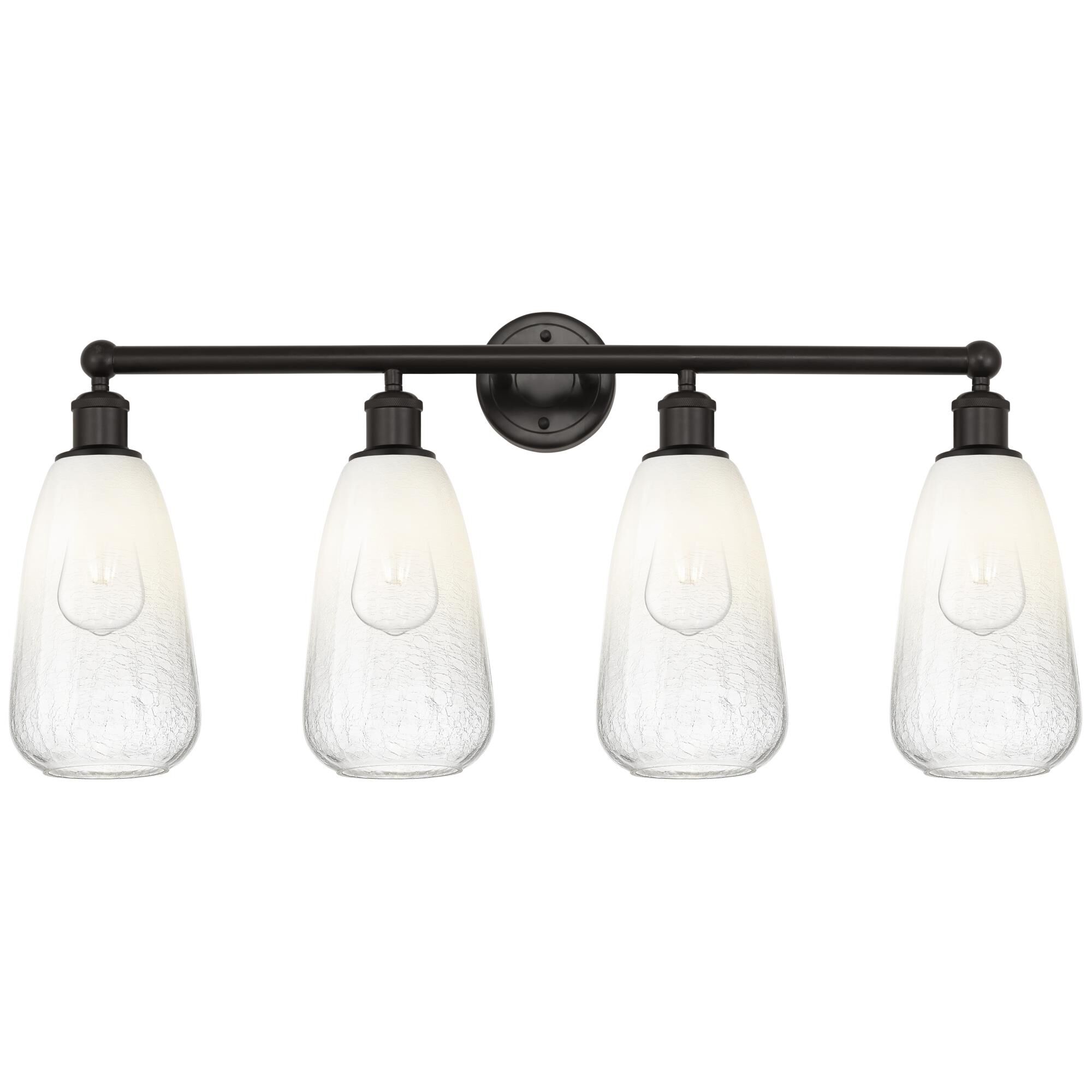 Shown in Oil Rubbed Bronze finish and Opal glass