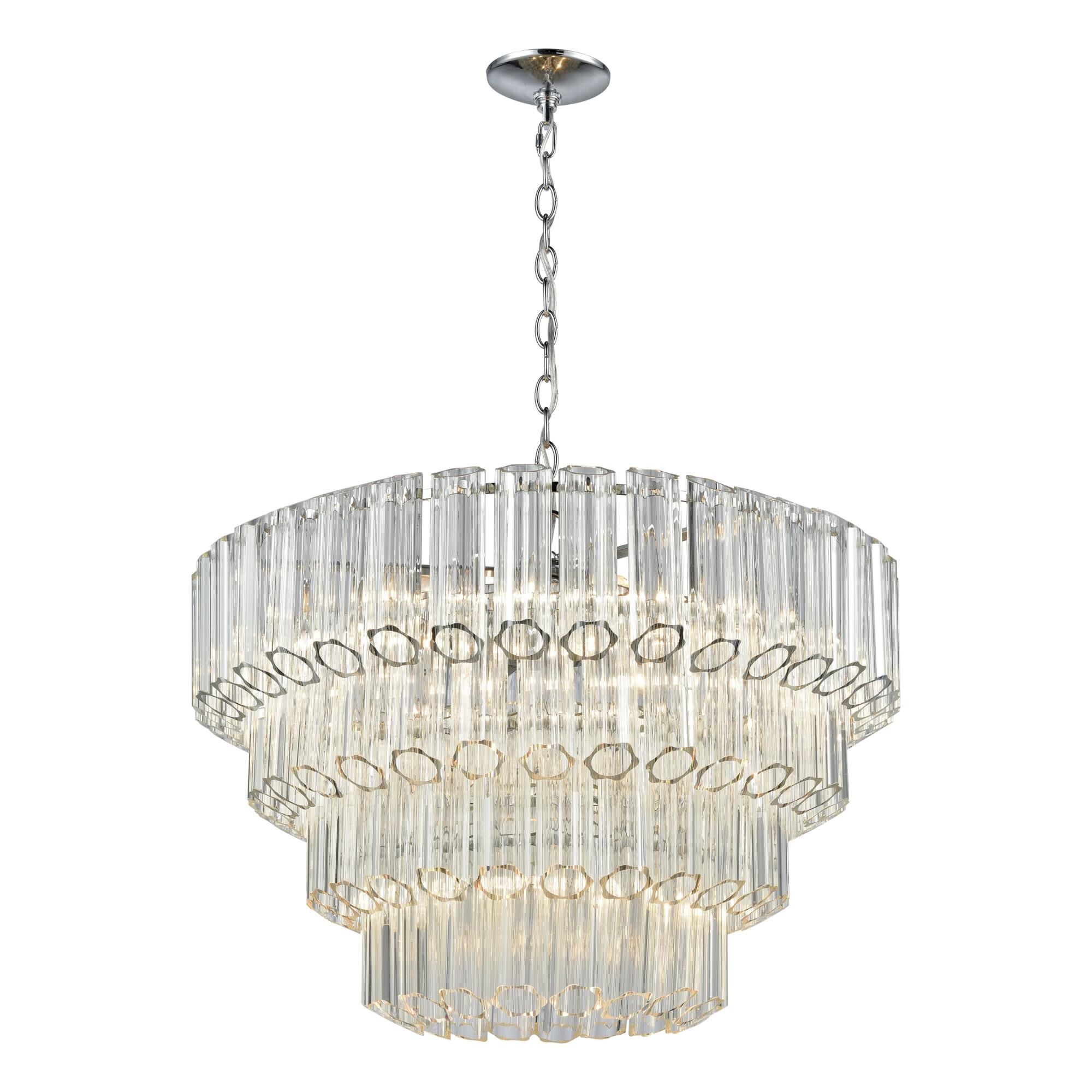 Carrington 26 Inch 7 Light Chandelier by ELK Lighting
