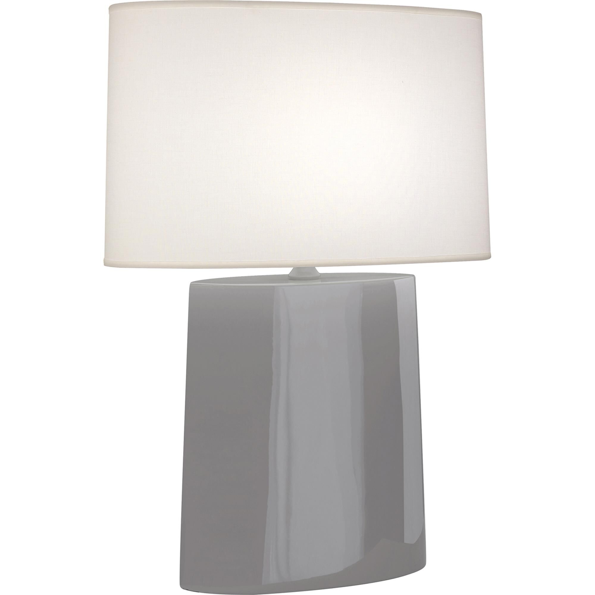 Shown in Smoky Taupe Glazed Ceramic finish
