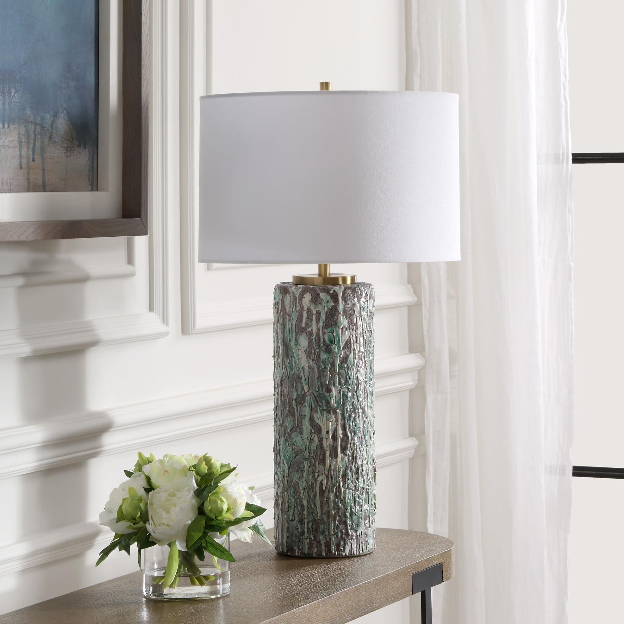 David Frisch Meltdown 29 Inch Table Lamp by Uttermost
