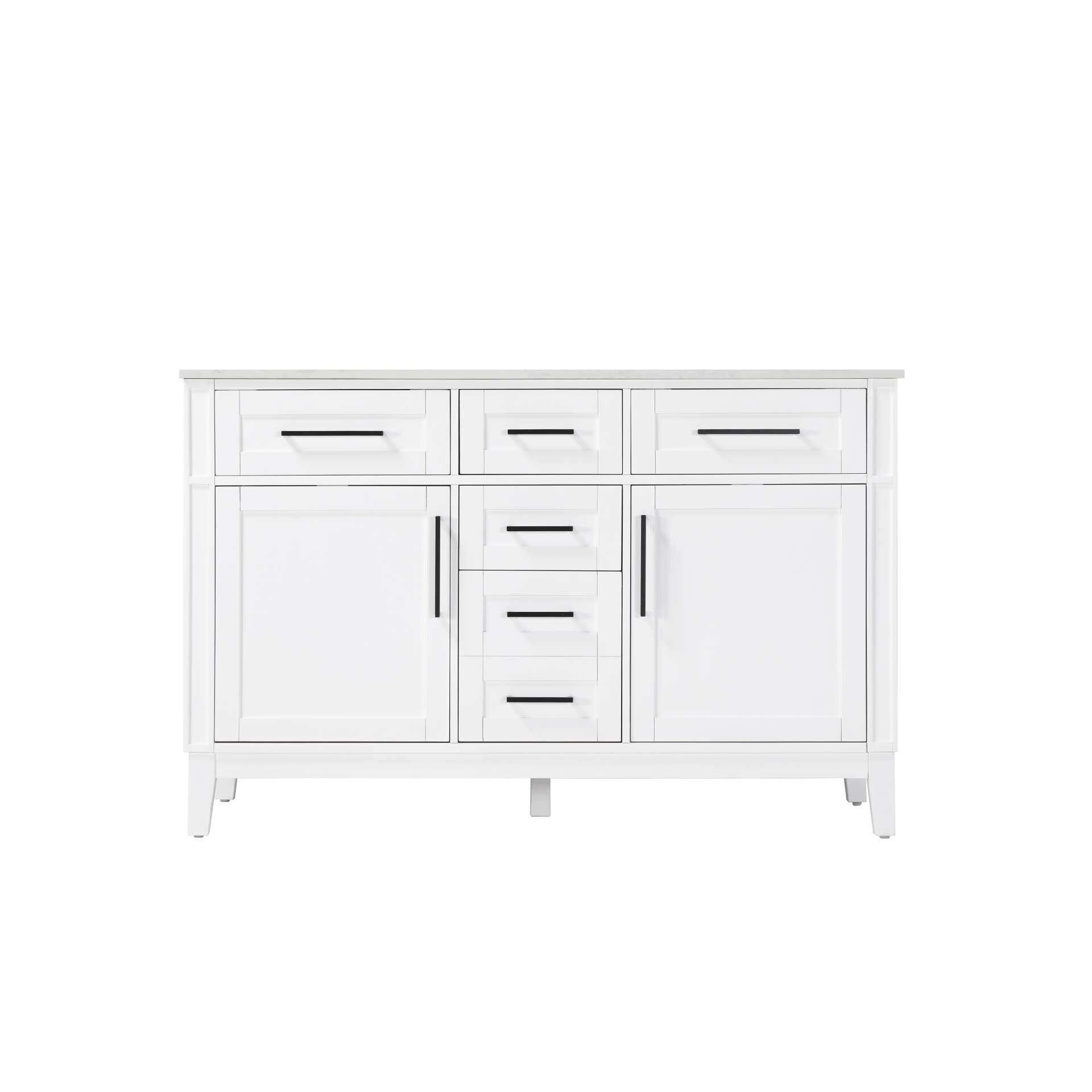 Shown in White finish