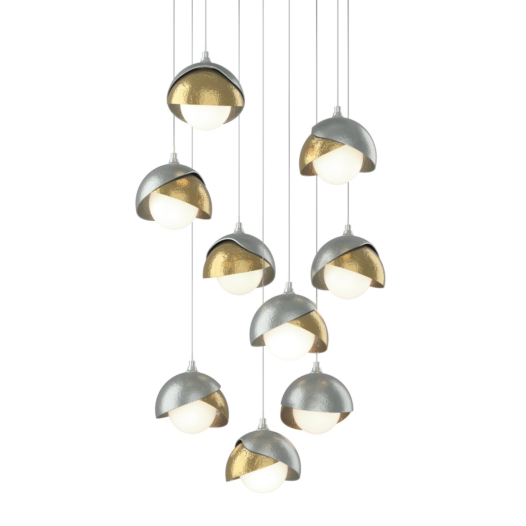 Brooklyn 20 Inch 9 Light Multi Light Pendant,
