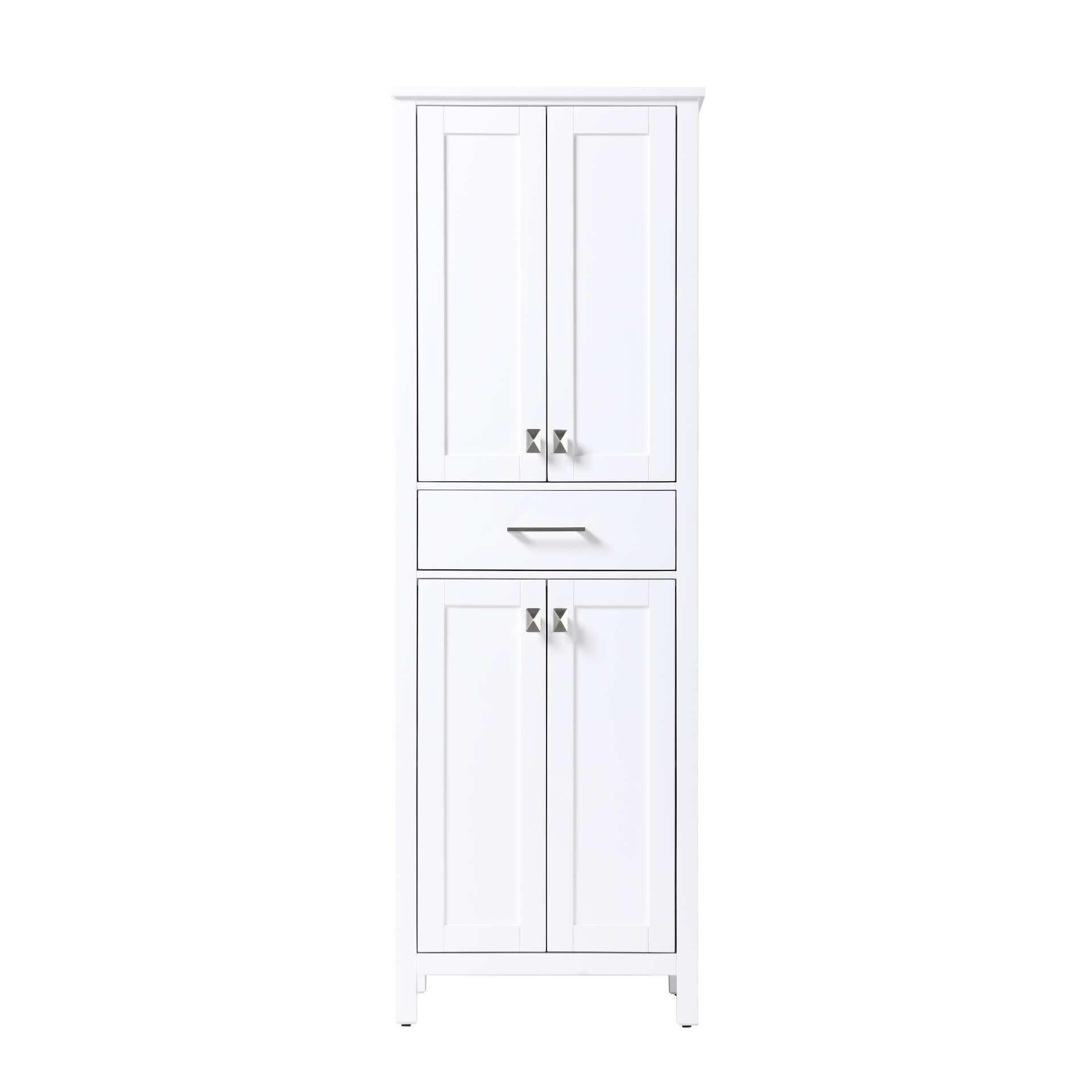 Shown in White finish