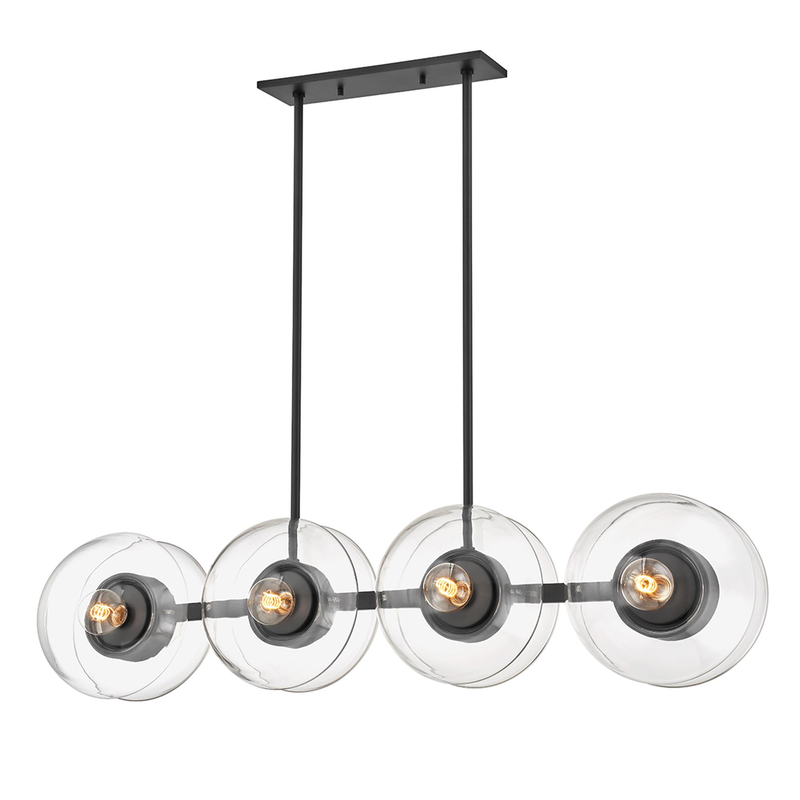 Kert Medium Linear Chandelier by Hudson Valley Lighting